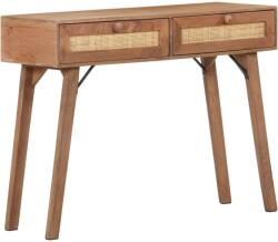 vidaXL Masă consolă, 100x35x76 cm, lemn masiv de mango (323598)