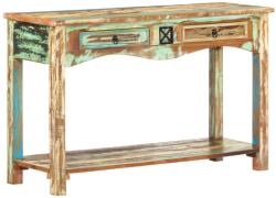 vidaXL Masă consolă, 120 x 40 x 75 cm, lemn masiv reciclat (247925)