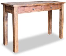 vidaXL Masă consolă, lemn masiv reciclat, 123 x 42 x 75 cm (244494)