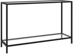 vidaXL Masă consolă, transparent, 120 x 35 x 75 cm, sticlă securizată (322839)