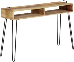 vidaXL Masă consolă, 115 x 35 x 76 cm, lemn masiv de mango (246022)