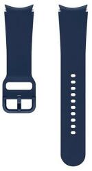 Samsung Galaxy Watch 4 (44mm) / Watch 4 Classic (46mm) SM-R870 / R890, szilikon pótszíj, M / L méret, állítható, izzadtságátló, sport, sötétkék, gyári