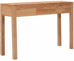 vidaXL Masă consolă, 110 x 35 x 75 cm, lemn masiv de tec (287229)