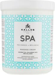 Kallos Cosmetics Cremă pentru masaj corporal - Kallos Cosmetics SPA Massagee Cream 1000 ml