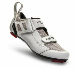 FLR F-121 triatlon-országúti kerékpáros cipő, SPD-SL, fehér, 41-es