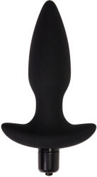 LeFrivole Plug anal cu vibratii Hati negru - pasiune