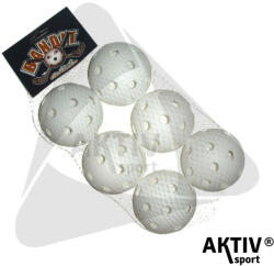 Aktivsport Floorball labda szett fehér (3020-045) - aktivsport
