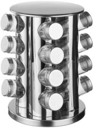 5five Simple Smart Suport condimente Islar, inox, 16 recipiente, 21 x H 28.5 cm