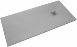 SIKO Zuhanytálca négyszögletes SIKO 140x80 cm öntött márvány gris SIKOSTONE14080SGR (SIKOSTONE14080SGR)