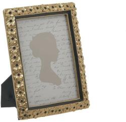 Inart - Grecia Rama foto din rasina Golden Black 13 cm x 18 cm (3-30-649-0006)