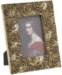 INART Rama foto din rasina Roses Antique Golden 13 x 18 cm (3-30-117-0409)