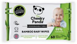 Cheeky Panda Baba-nedves törlőkendő - 60 darab