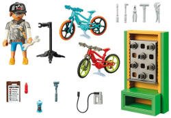 Playmobil Set de joaca Playmobil City Life Atelierul de biciclete 70674 (4008789706744)