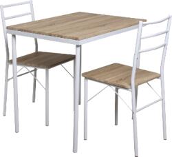 Praktiker Living Praktiker 1 asztal és 2 szék étkező szett