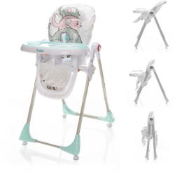 Zopa etetőszék Monti Elefántok türkiz