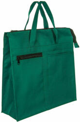 DUNER Elöl 2 zsebes zöld bevásárló táska (kétzsebes zöld)