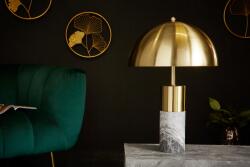 LuxD Design asztali lámpa Aamira 52 cm márvány szürke