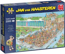 Jumbo - Puzzle Jan van Haasteren: Pool Pile-Up - 2 000 piese Puzzle
