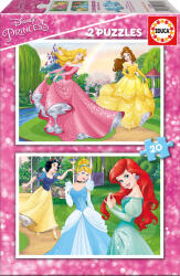 Educa - Puzzle 2x20 Disney Princess - 40 - 99 piese Puzzle