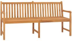 vidaXL Bancă de grădină, 180 cm, lemn masiv de tec (316632)