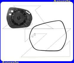 FORD FIESTA MK7 2017.06-2021.11 Visszapillantó tükörlap bal, fűthető-domború-holttérfigyelős (tartólappal) 310-0264-1