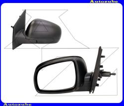 NISSAN NOTE 1 2005.09-2008.12 /E11/ Visszapillantó tükör bal, manuális, domború tükörlappal, alapozott borítással 324-0052