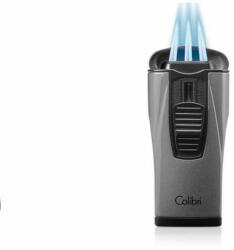 Colibri Monaco Metallic Charcoal hármas piramis lángú szúrólángos szivar öngyújtó - antracitszürke (C-LI880T6)