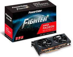 PowerColor Radeon Fighter RX 6700 XT 12GB GDDR6 (AXRX 6700XT 12GBD6-3DH) Videokártya