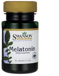 thumbnail image 2 of Swanson Melatonin 3 Mg – 60 Capsules, Sleep Aid Supplement 2 of 5