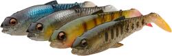 Savage Gear Shad Savage Gear Craft Cannibal Paddletail 8.5cm 7G Clear Water Mix 4buc (F1.SG.71829)