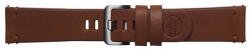 Samsung Galaxy Watch (46mm) SM-R800 / R805, valódi bőr pótszíj, Samsung Braloba Essex, barna, gyári - tok-shop