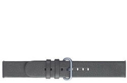 Samsung Galaxy Watch Active 2 (44mm) SM-R820, valódi bőr pótszíj, állítható, világosszürke, gyári