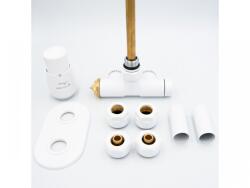 Arezzo Design Spearpex radiátor szelep fehér, bal AR-SPEARPEX-W-L (AR-SPEARPEX-W-L) - szaniterplaza