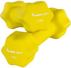 MOVIT Egykezes súlyzó szett 2 x 1 kg vinyl (20040391) - kokiskashop
