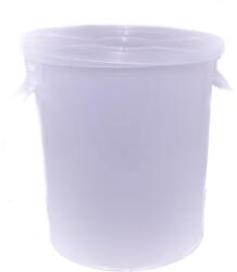  Átlátszó dézsa + tető 45L