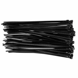 Topex kábelkötegelő 4, 8mmx200mm, fekete, 75db (44E978)
