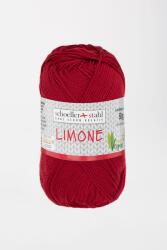 Scholler Fir textil Scholler Limone 78 pentru tricotat si crosetat, 100% bumbac, Rosu Rubin, 125m (90130-78) - cusutsibrodat