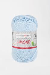Scholler Fir textil Scholler Limone 139 pentru tricotat si crosetat, 100% bumbac, Albastru, 125m (90130-139) - cusutsibrodat