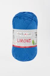 Scholler Fir textil Scholler Limone 55 pentru tricotat si crosetat, 100% bumbac, Albastru Cobalt, 125m (90130-55) - cusutsibrodat