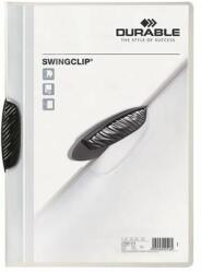 DURABLE Gyorsfűző, klipes, A4, DURABLE "Swingclip® 30", fekete (DB226001) - primatinta
