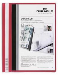 DURABLE Gyorsfűző, A4, széles, panorámás, DURABLE "DURAPLUS®", piros (DB257903) - primatinta