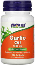 NOW Garlic Oil (Ulei de Usturoi) 1500mg, Now Foods, 100 softgels