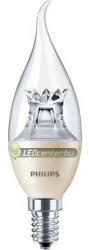 Philips MASTER LED 5, 5W=40W 470 lumen BA38 szabályozható gyertyaégő, melegf. 3évG 929002491302 (929002491302)