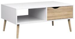 Mobikon Masuta de cafea din pal stejar sonoma alb Oslo 99x60x43 cm (0000106525) Masa de cafea