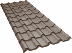 BILKA Tigla metalica BILKA model Balcanic Grande Mat Ral 8019 Maro Inchis 0.50mm (3991)