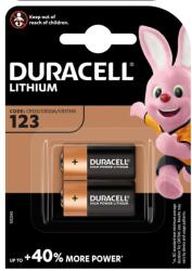 Duracell Baterie Duracell CR123 3V litiu set 2 buc Baterii de unica folosinta
