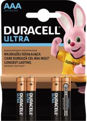 Duracell Baterie Duracell Ultra AAA R3 1, 5V alcalina set 4 buc Baterii de unica folosinta