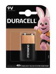 Duracell Baterie Duracell Basic 9V 6F22 6LR61 alcalina set 1 buc Baterii de unica folosinta