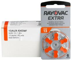 Rayovac Baterii Rayovac Extra 13 PR48 Zinc-Aer 1.45V Pentru Aparate Auditive Set 60 Baterii Baterii de unica folosinta