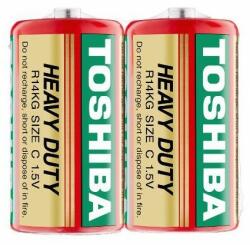 Toshiba Baterie Toshiba Heavy Duty C R14 1, 5V zinc carbon set 2 buc Baterii de unica folosinta